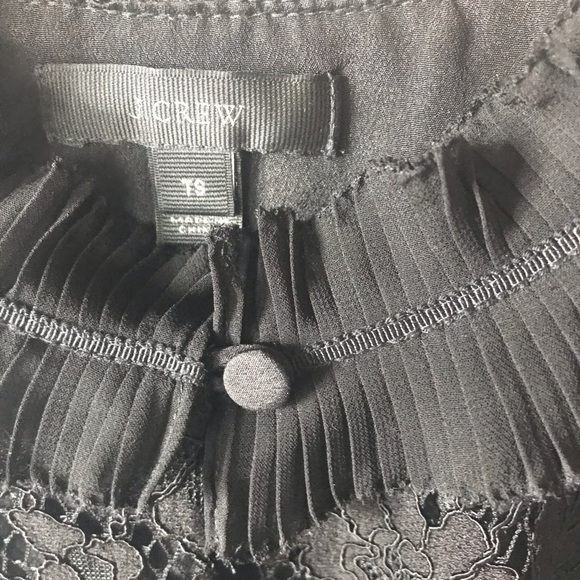 FINAL J. Crew TALL Lined Lace Sleeveless Top - Picture 6 of 7